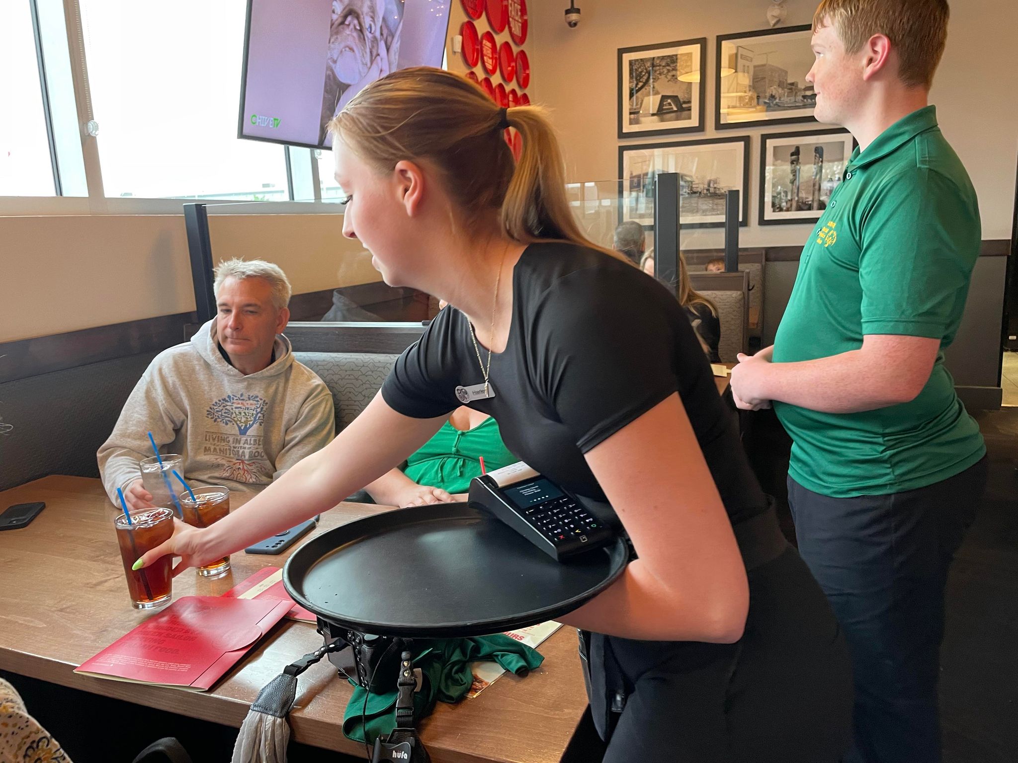 Airdrie Special Olympics lend a helping hand to restaurant Local News